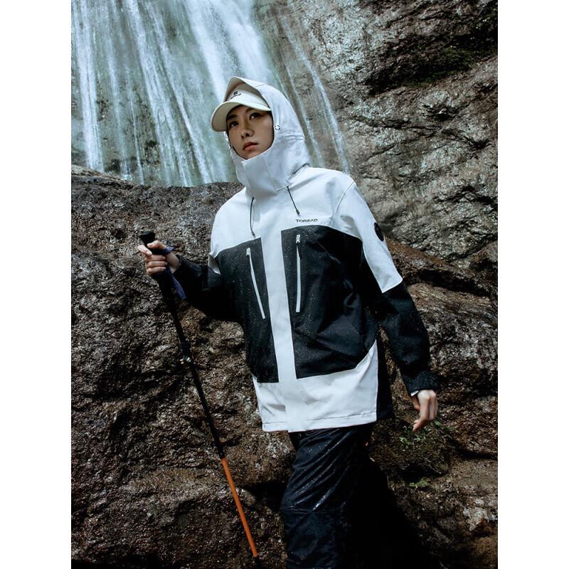 Toread Unisex 3-in-1 Fleece Lined Windbreaker S