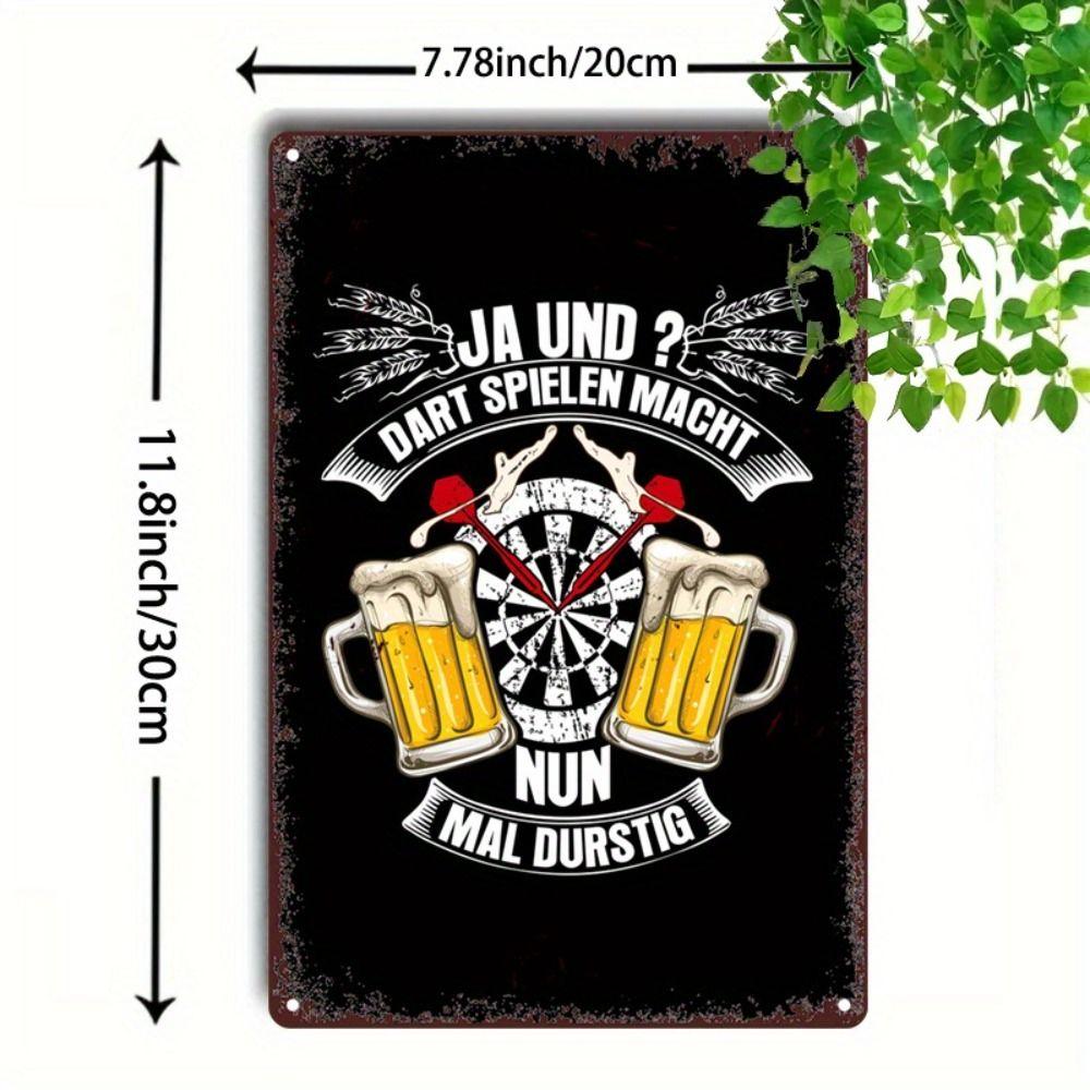 

Metal Wall Art Decor 20x30cm Home Decoration Hanging Sign