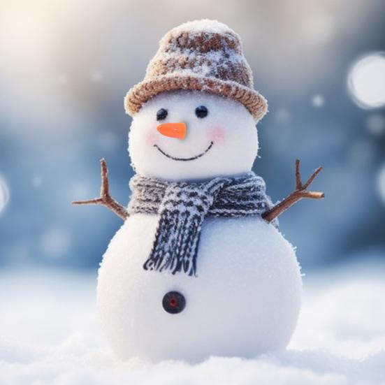 100Pcs Mini Snowman Nose Plastic Christmas Nose Ornament Translucent DIY Snowman Nose Craft