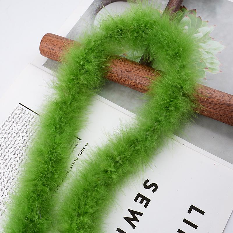 Colorful Turkey Feather Strips for DIY Crafts and Christmas Decorations