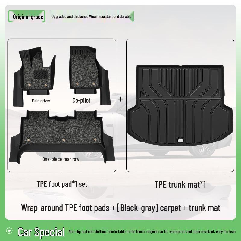 Lynk & Co 2025 10EMP TPE All-Inclusive Floor Mats - Custom Interior Accessories by Kui Xi