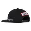 Titleist Tour Elite Flat Bill Cap, Black and White, TH24ATEFBN2-01