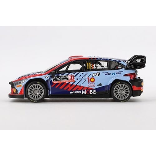 MINI GT 1/64 Scale Hyundai I20 N Rally1 Monte Carlo Rally 2024 Winner #11 (Left-Hand Drive) Finished Model MGT00871-L