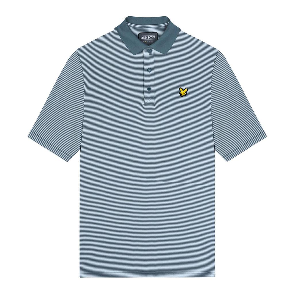Lyle & Scott Men's Micro-Stripe Golf Polo Shirt