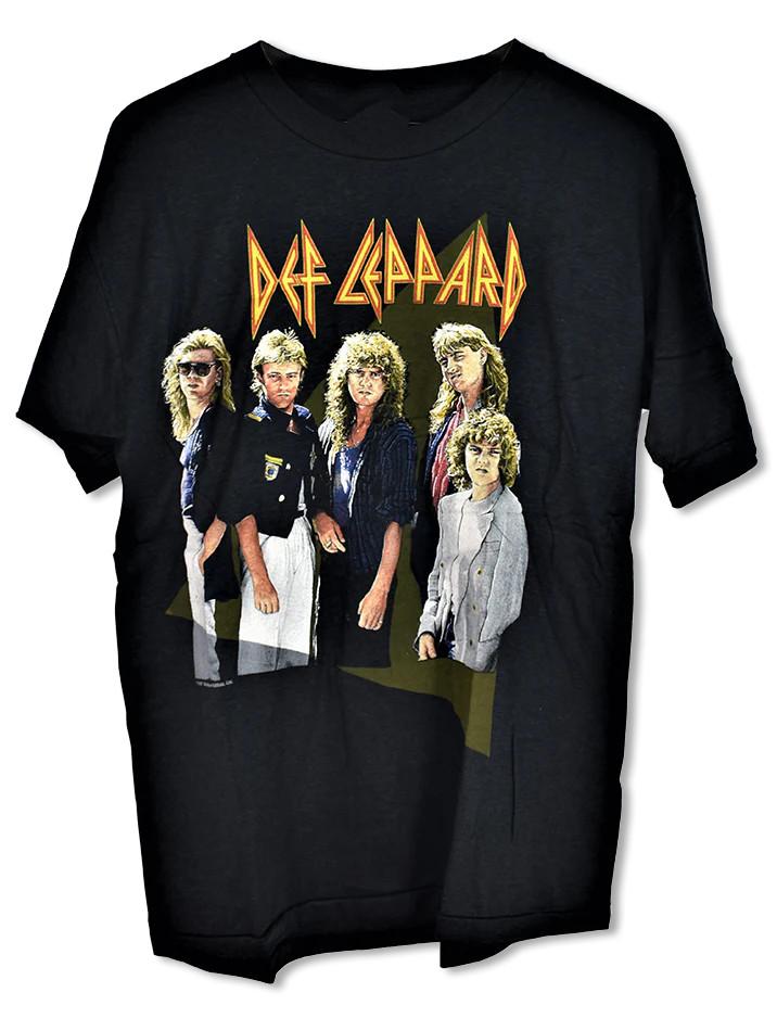 

Def Leppard Band Gift For Fans Cotton S-5XL Black Unisex Tee Shirt Unisex T-Shirt M