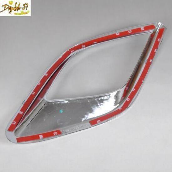 2pcs Chrome Rear Fog Lights Lamp Cover Fit For 2012 2013 2014 Mazda CX-5
