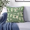Greenback Flood square Jacquard Pillow Cover for Sofa Office Waist Cushion Cover Home Decorative Pillowcase