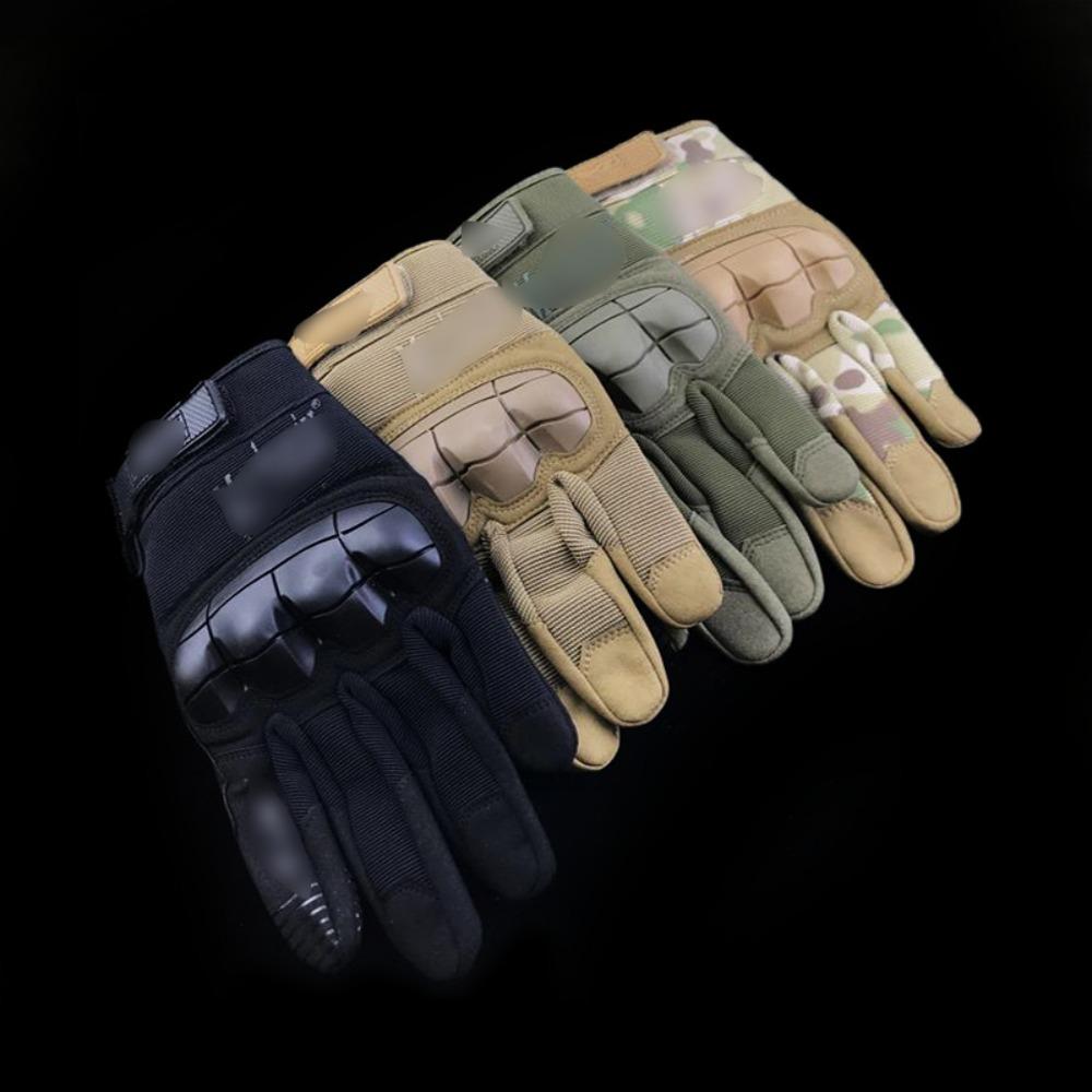 

Tactical Gloves Gym Outdoor Sports Anti-Slip Anti-Cut Cycling Sports Super Technician Soft Shell Camouflage Gloves 2XL чорний