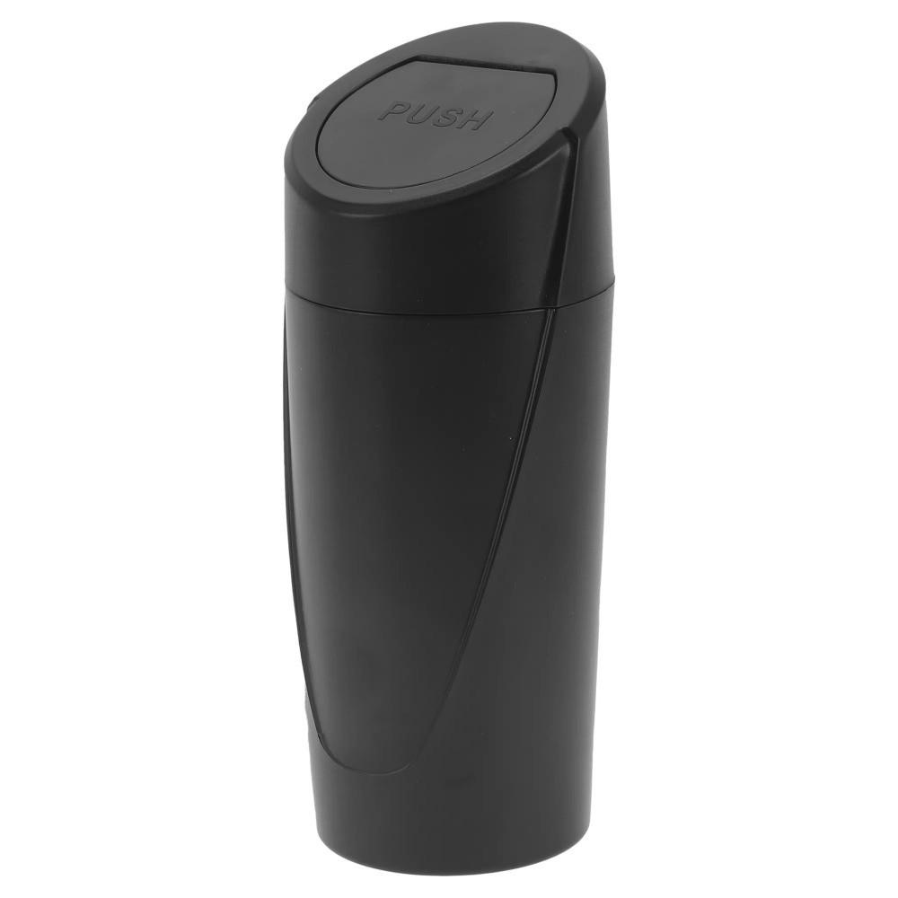 Leakproof Design Car Garbage Bin With Lid Mini Trash Can Portable Car Trash Can for Door Storage