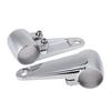 Chrome Motorcycle Headlight Side Mounting Front Fork Bracket for 35mm‑41mm Fork Tube