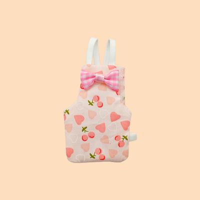 Cute Colorful Parrot Diaper Bowtie Washable Parrot Flight Suit Breathable Keep Birds Clean Pet Bird Clothes Daily Clothing