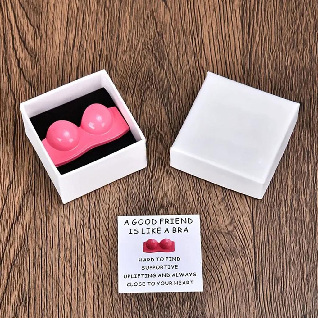 Fun Navel Brush Gift Box Set, Portable Card Cleaner, Innovative Birthday Prank Gift