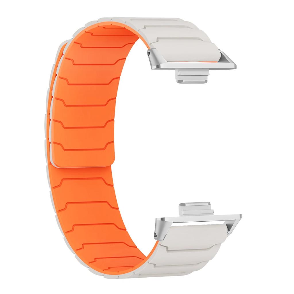 Magnetisches Silikonarmband für Redmi Watch 6 5 Watch 4 Sportarmband für Mi Band 9Pro 8Pro Armband Atmungsaktives Armband Zubehör