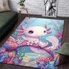 1PC Cute underwater creature Print Carpet Rug for Living Room Bedroom Sofa Doormat Home Decor Non-slip Floor Mat