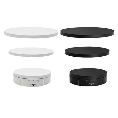 360 Degree Rotating Display Photography Turntable Jewelry Shoes Display Stand Electric Motorized Rotating Turntable
