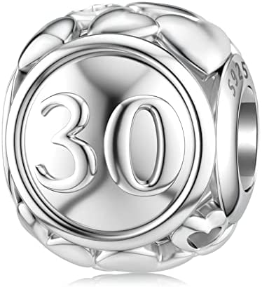 New copper Hollowed Out threedimensional Sparkling Arabic Numeral Charm Bead Charms Compatible With Ideal For Bracelets Necklaces Do It Yourself Fine