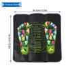Walk Stone   Mat PP Stone Road Foot   Pad Black