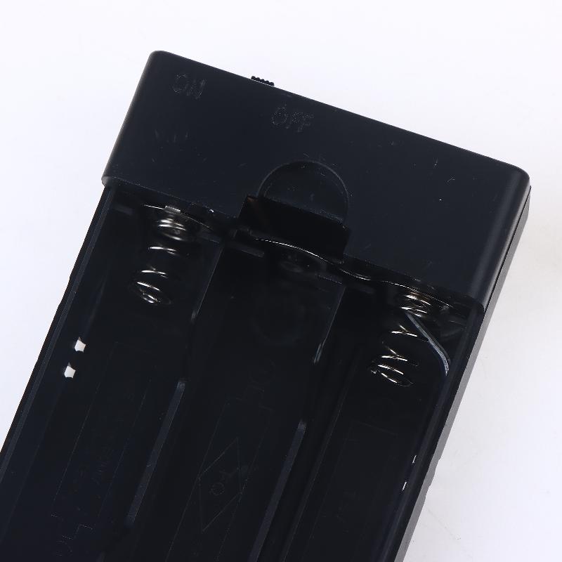 1Pcs Built In Usb Battery Holder With Switch And Cover 3Aa 4.5V Battery Box Aa Battery Case Diy Accessories
