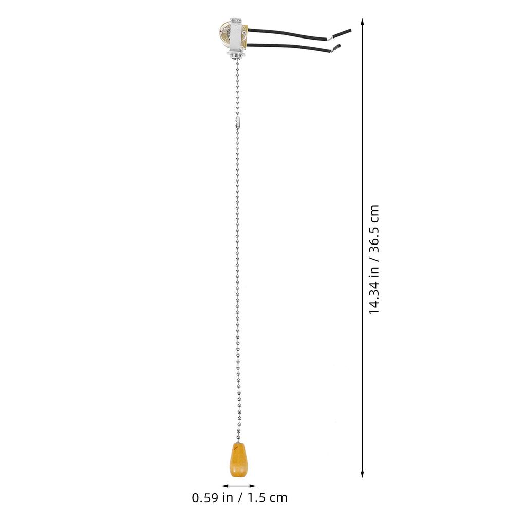 High Quality Pull Chain Light Switch for Table Pendant Wall Light Bathroom Fixture Sturdy Wood Iron Build Excellent Workmanship