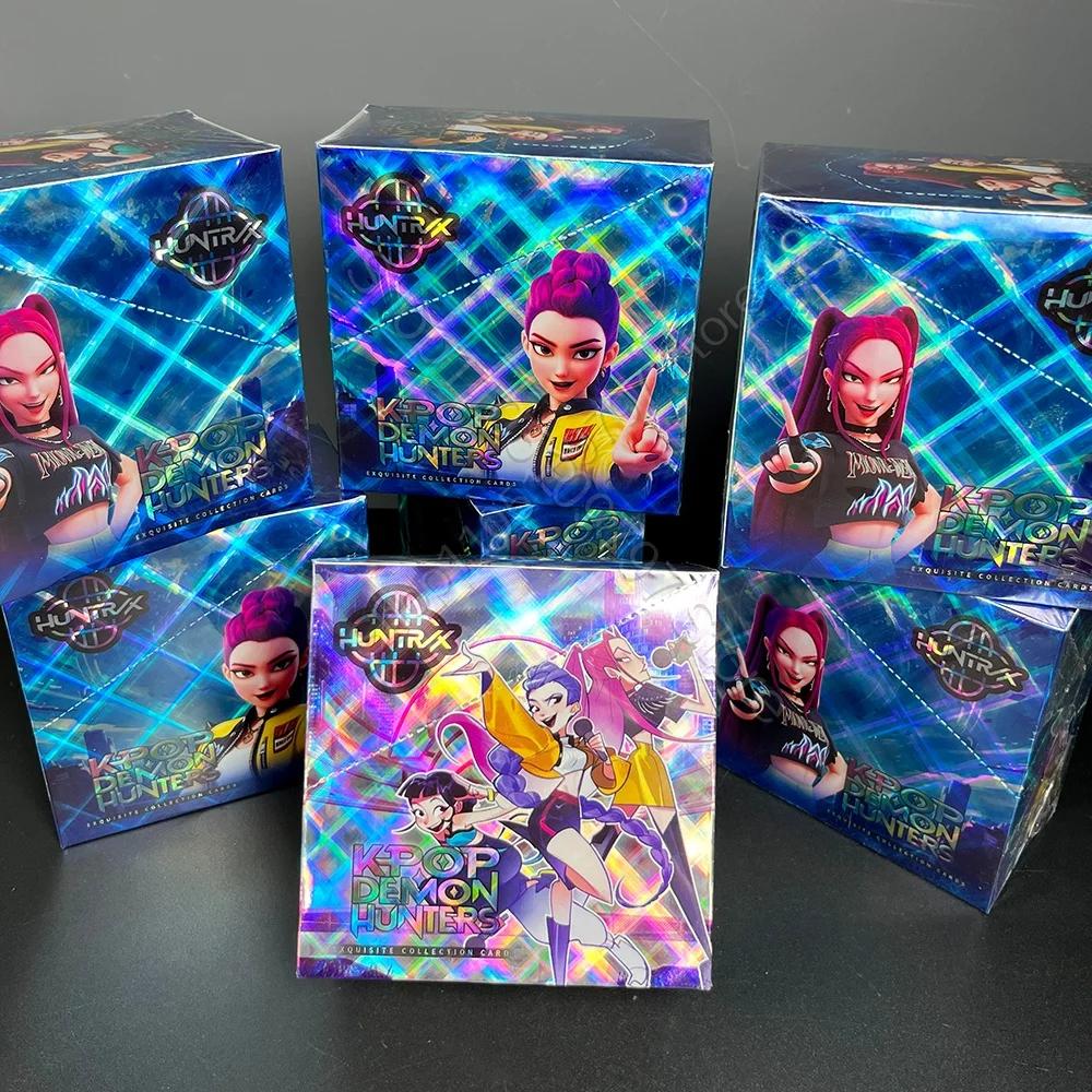 Kpop Demon Hunters Holder Binder Anime Card Protector Albums Collections Folder Rumi Mira 400Pcs Card Hold Book Kids Toys Gifts