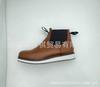 Men'S Martin Boots Round Head Flat Bottom Short Tube Elastic Elastic Large Size Short Boots Size 38-48