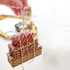 Mini Christmas Tree Gift Bag Pendant with Rope Christmas Decorations  Navidad