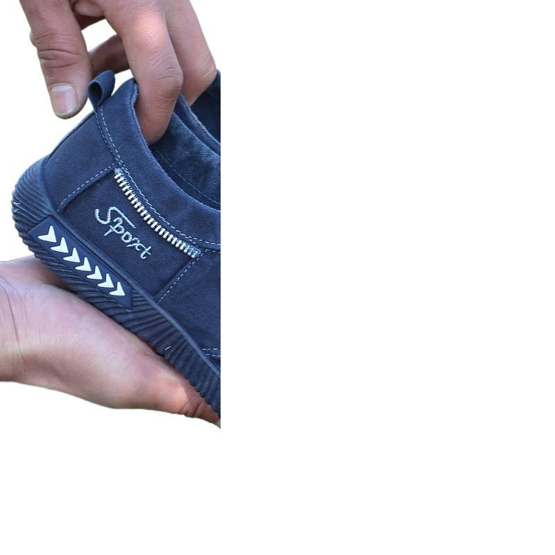 Men's fashion old Beijing cloth shoes men's shoes men's cotton shoes work shoes canvas shoes cloth shoes