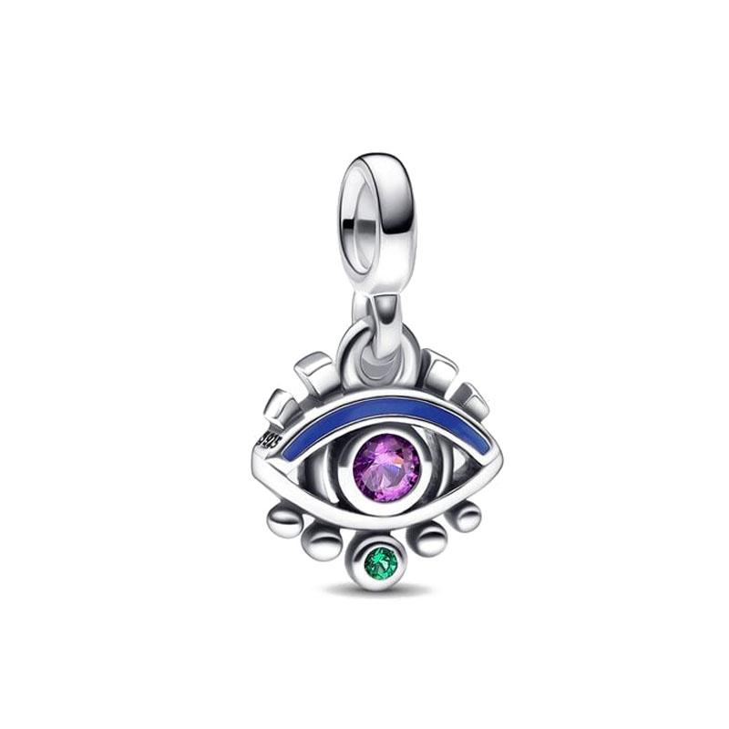 Nowa Europejska Seria Me Miedziany Złoty Słoń, Ząb Wisiorek Odpowiedni Do Małego Otworu Bransoletka Me Akcesoria DIY Biżuteria Charms