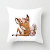 Cute Cartoon Panda Print Pattern Cushion Cover Pillow Cover Living Room Sofa Decoration Home