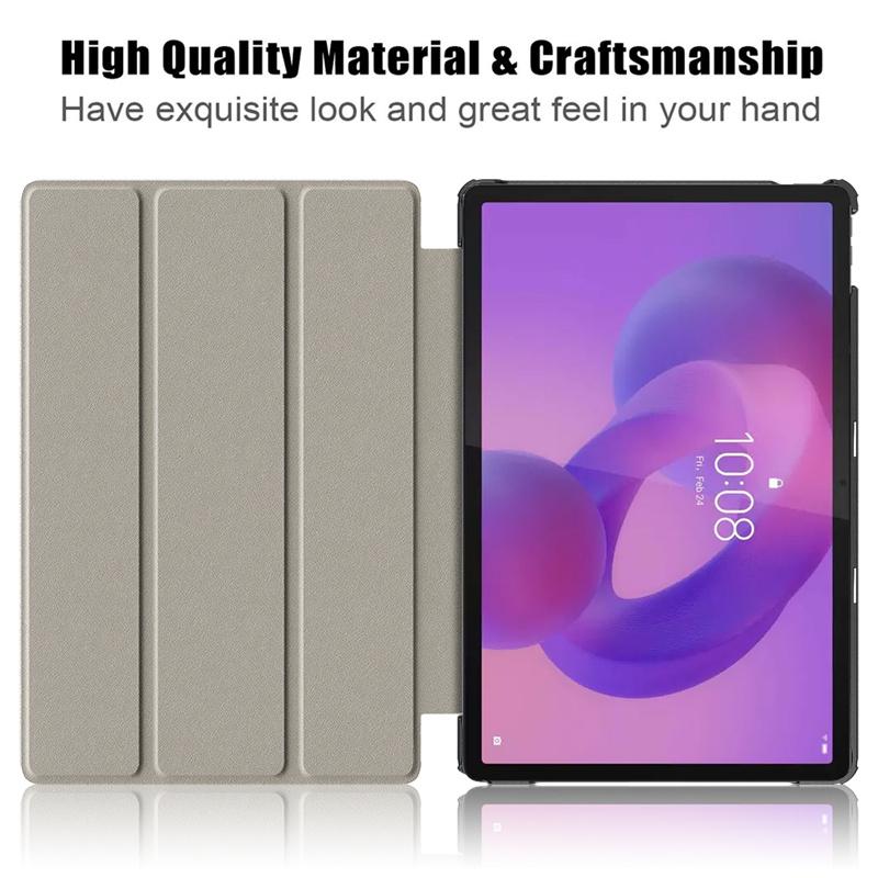 Coque For Lenovo Idea Tab 11 Case TB336FU Trifold Magnetic Leather Stand Smart Painted Cover For Funda Idea Tab 11 Case TB336ZU