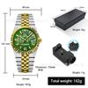 Swiss Watch Men'S Versatile Trend Waterproof Luminous Calendar Business High-End Diamond-Encrusted Handsome Personality Simple Quartz Watch