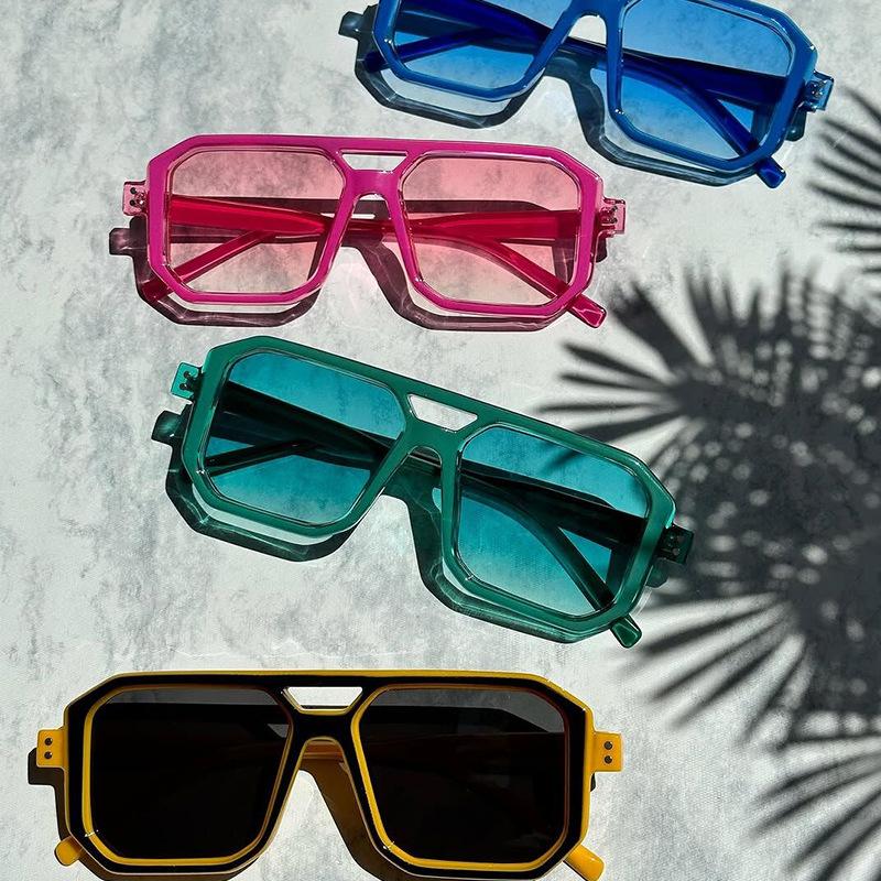 New Vintage Square Sunglasses Women Men Brand Rectangle Sun Glasses Female Oval Eyewear for Male Female Eyeglasses