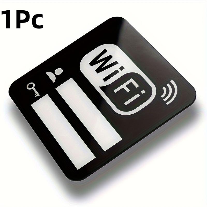 Acrylic Mirror WiFi Notice Board for Schools and Colleges with Unique Handwriting Appeal 1Pc