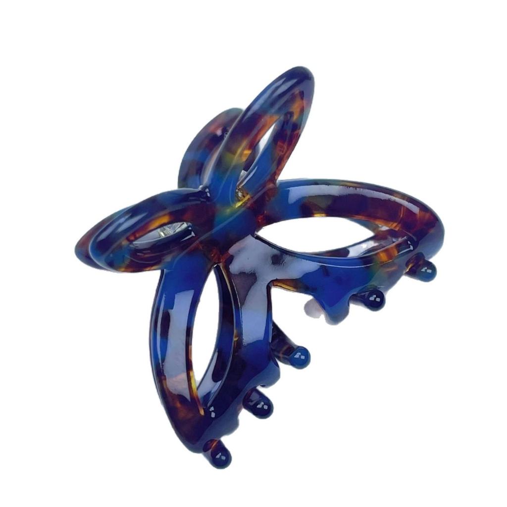 Elegant Acetate Butterfly Claw Clip - Chic Hair Accessory for Updos