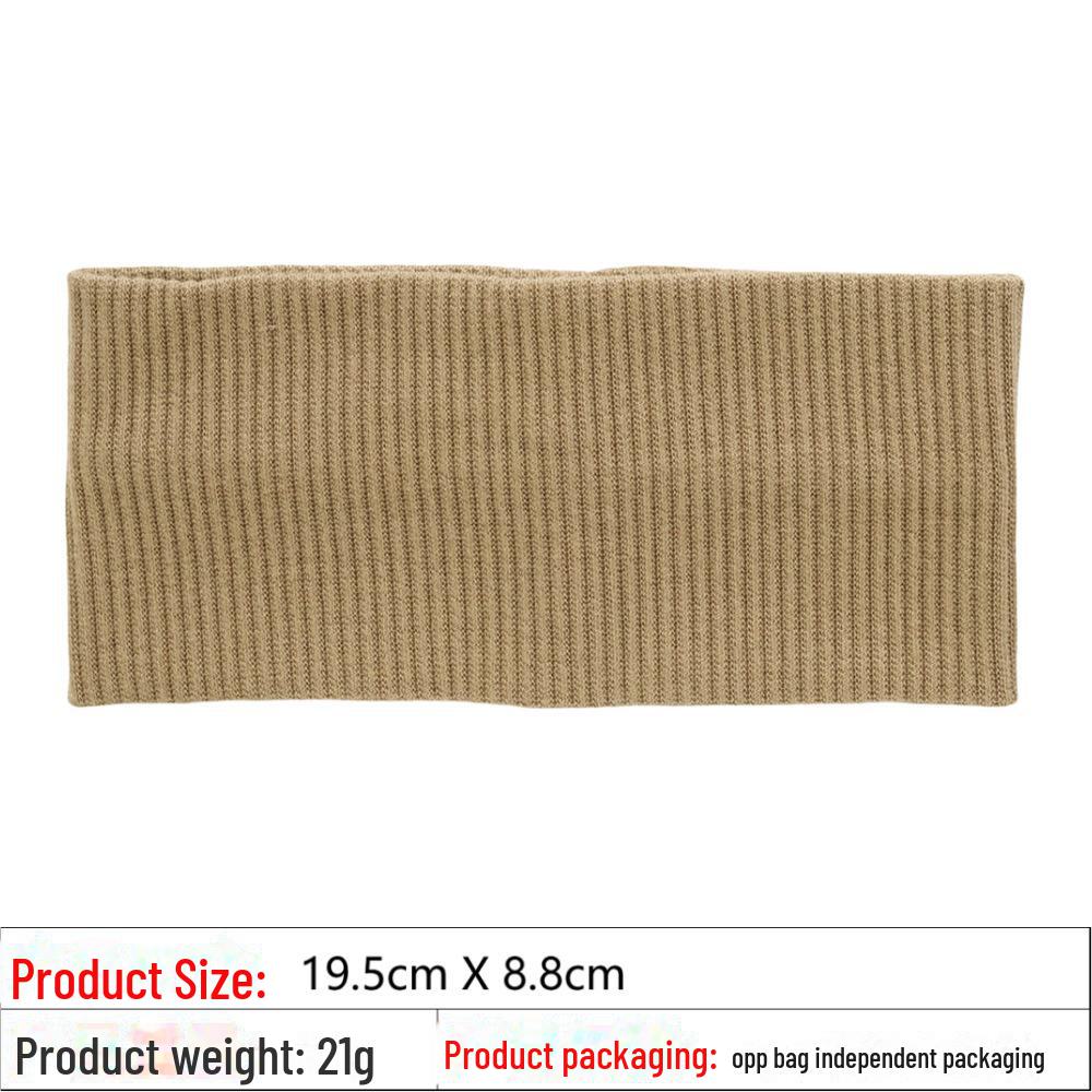 Solid Color High Elastic Sports Headband - Fashionable & Versatile Hair Accessory