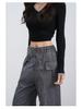 Women's Korean-Style Trendy Cargo Pants: Versatile, Lightweight, High-Street Fashion for Spring/Summer