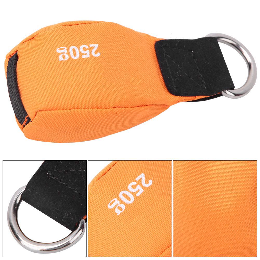 Orange Nylon Multipurpose Climbing Tree Throwing Rope Bag Small Sandbag for Rock Climbing