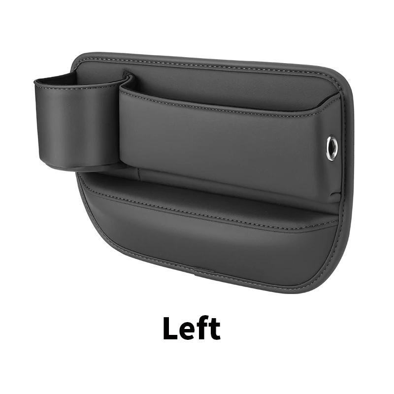 Organizzatore da Fessura per Sedile Auto Scatola Portaoggetti Tasca Multifunzione Universale Portafoglio Chiavi Carte Portabicchieri Porta Telefono Accessori Interni Auto