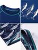 2025 New Boys' Sunscreen Swimwear Set: Toddler To Big Kid Split Swimsuit & Trunks