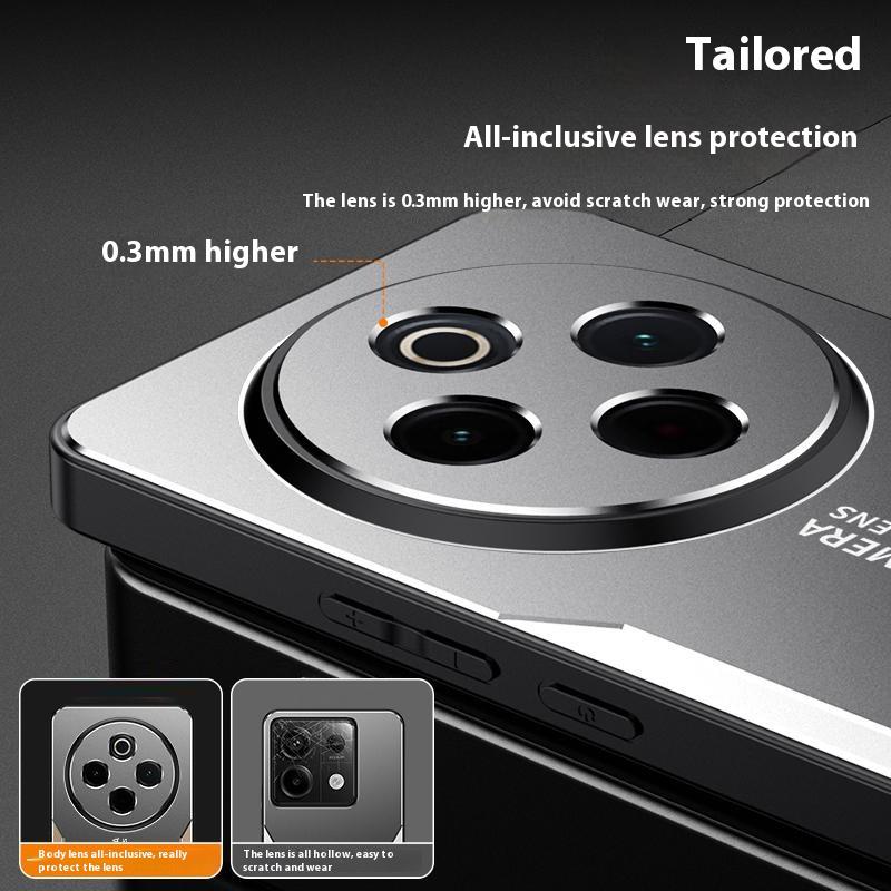 For vivo Y300 Pro 5G Phone Case Aluminium Alloy TPU PC Back Cover