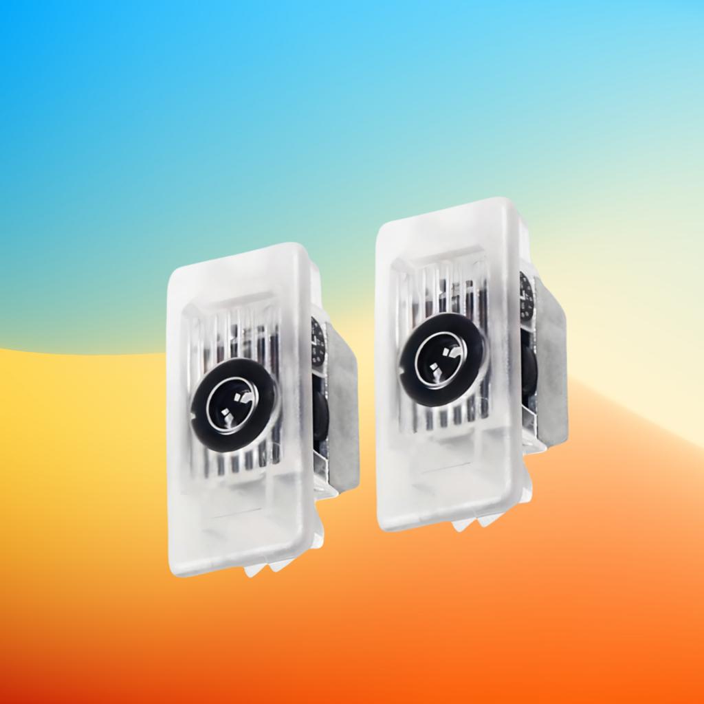 BMW G20 G21 G22 G23 F40 F44 U10 U11 U12 G29 1 2 3 4 X1 ix1 Serisi i3 2020-2025 Aksesuarları İçin 2 Adet LED Araba Kapı Projektör Işığı