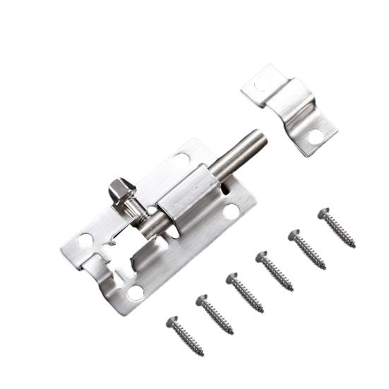 2 buc șuruburi ușă prindere confortabilă ușor de instalat pătrat antirugină din oțel inoxidabil ușă fereastră șurub blocare aprovizionare acasă