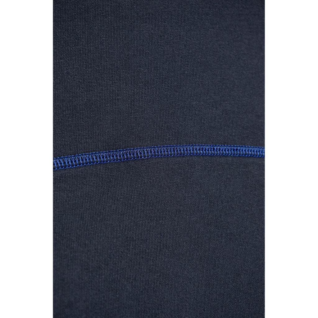 STONE ISLAND Letter Embroidery Line Hooded Loose Long Sleeve Sweatshirt Men Sweatshirt Navy-Blue 791560678-V0020