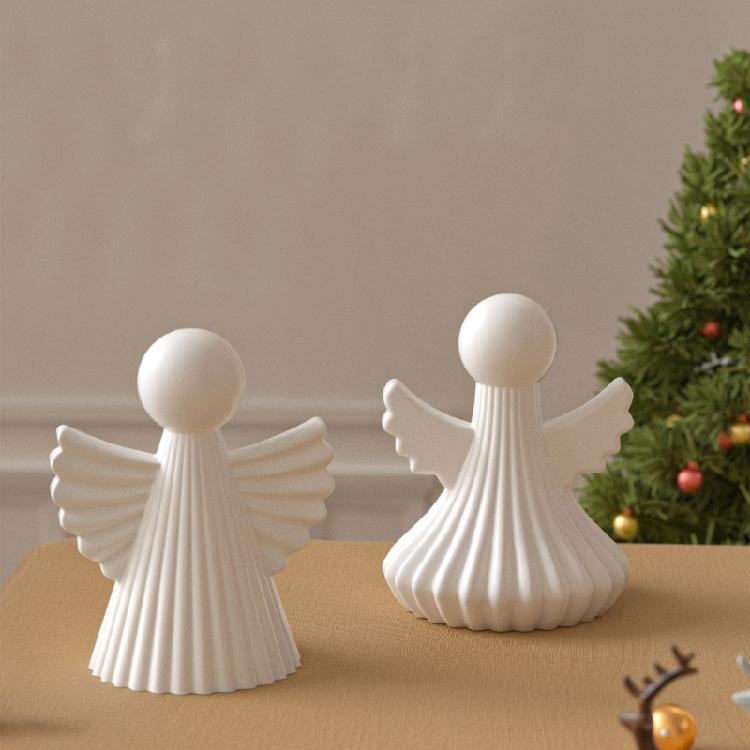 Silicone Angel Wing Mold Silicone Candle Moulds Suitable for Crafting Beautiful Resin Art Candle and Decorative Items