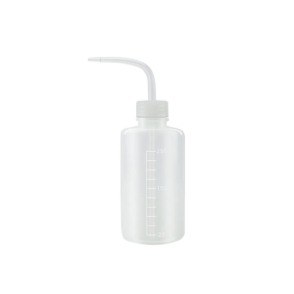 DeceMars Leak-Proof Angled Tip Squeeze Bottle for Eyelash Cleaning 250ml