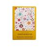 Cute Office Journal Diary Notepad Thickened Class lined NoteBook Floral Flower Notebook  Student