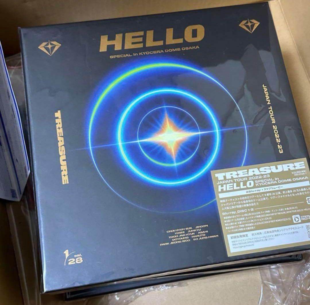 

[USED] TREASURE Kyocera Blu-ray HELLO First Press Edition with Smartphone