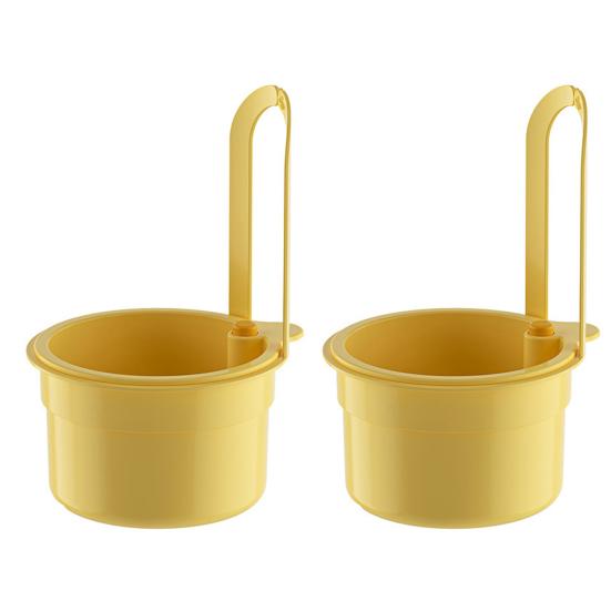 

2 шт. Корзина для слива Кухонная раковина Фильтр Слив Предотвращение засоров Фильтр для раковины 2pcs жёлтый