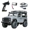 MN99s 4WD Plnohodnotné RC auto s pohonem všech kol 1/12 S LED světly Měřítkový Defender Elektrické auto na dálkové ovládání Hračka pro chlapce