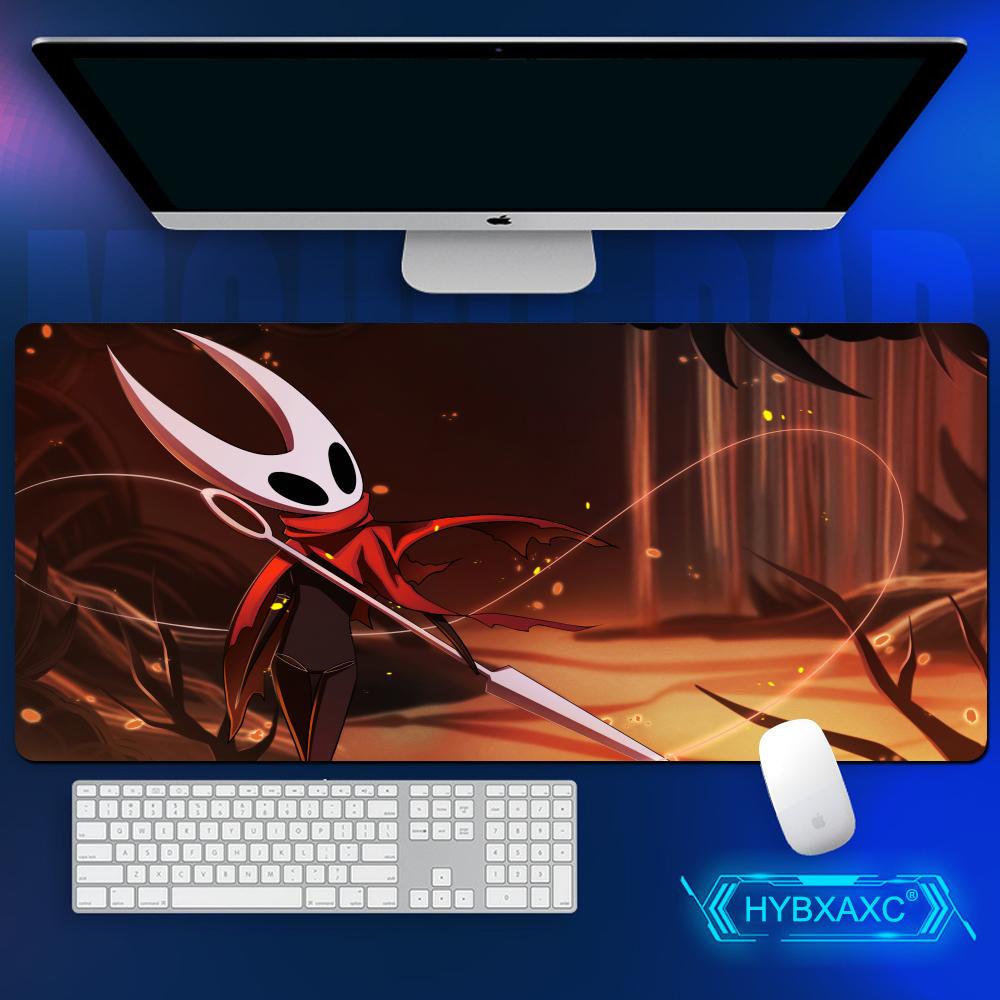 Tappetino Mouse Hollow Knight Grande Deskmat per Computer Mousepad XXL Tappetino Tastiera Esteso Tappeto da Tavolo Tappeto in Gomma XXL